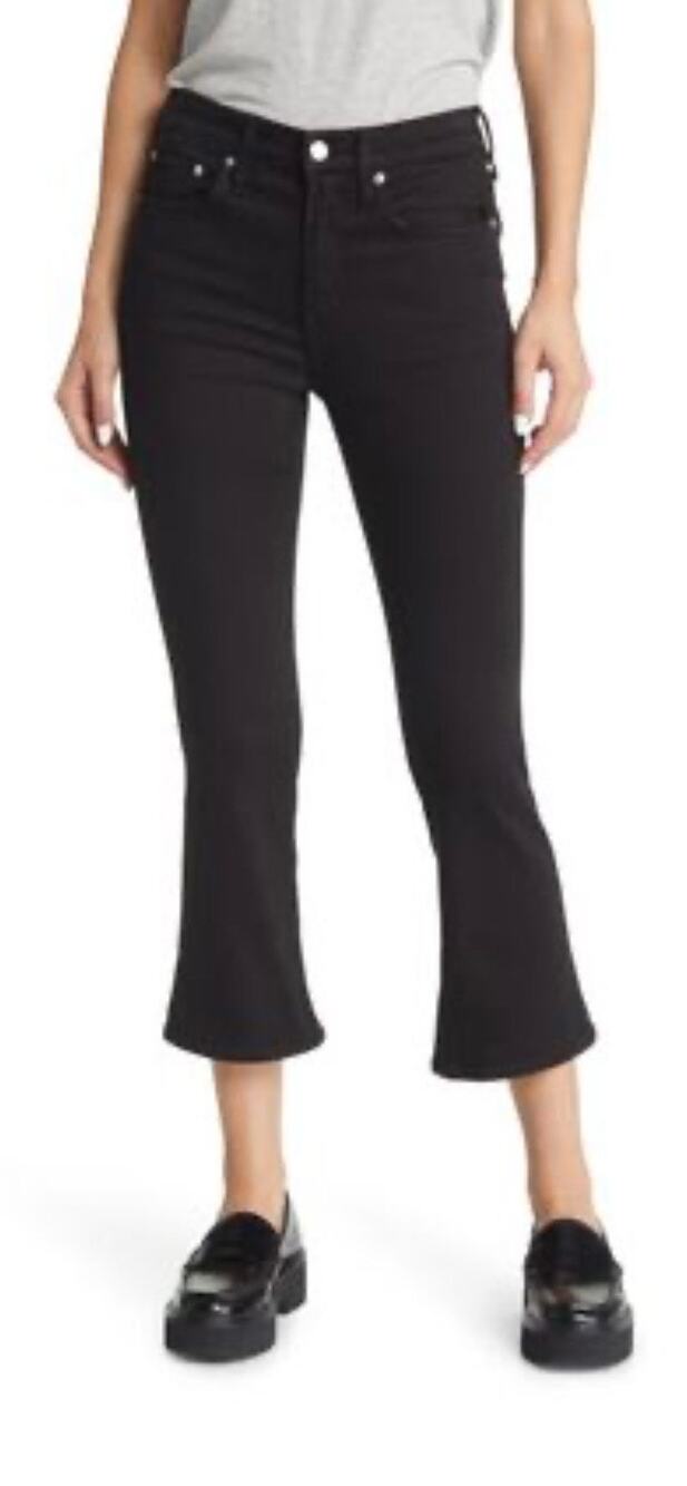 Edwin Cassia Crop Mini Boot Cut Jeans 33 NWT